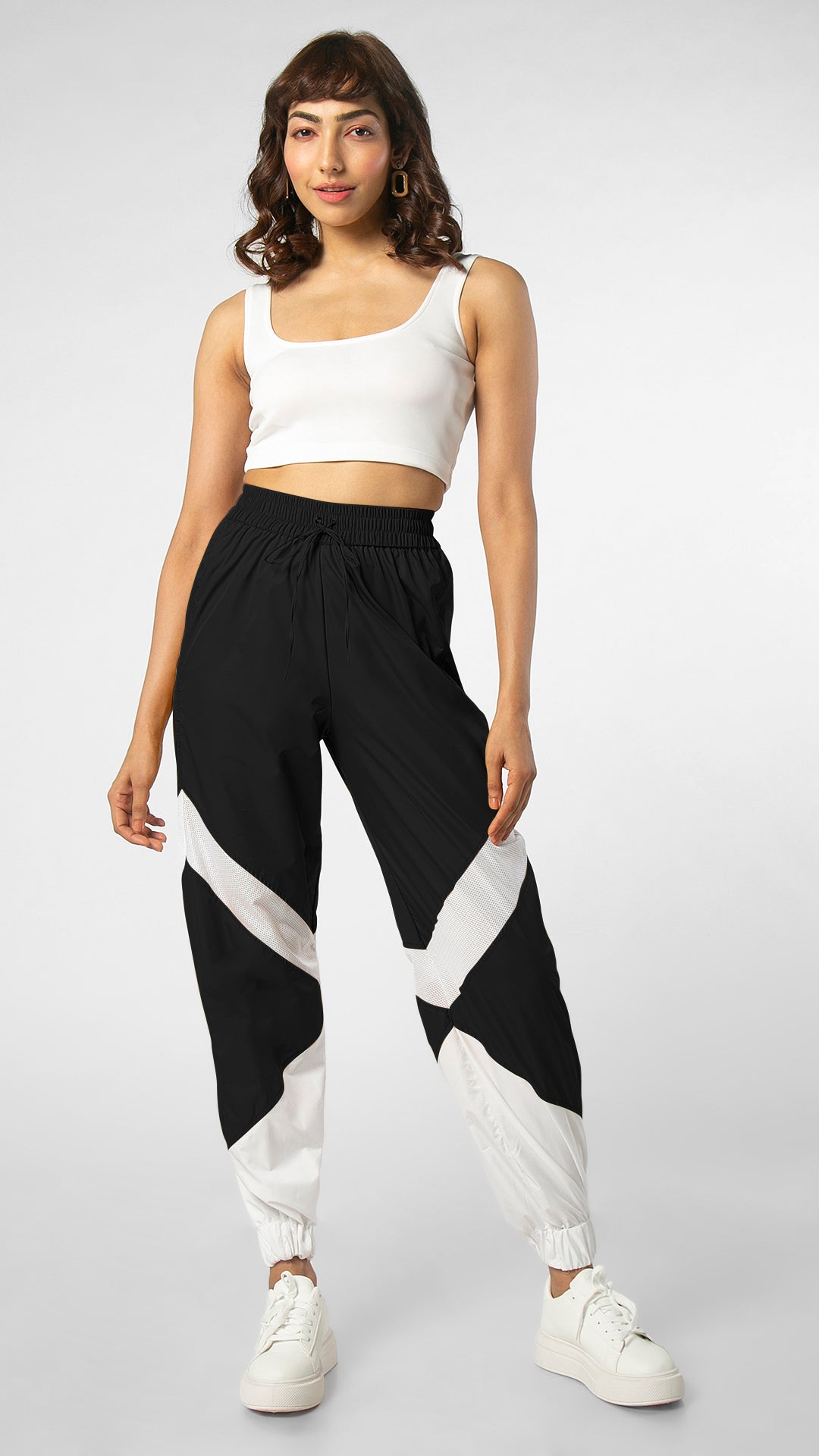 SNAZZY BLACK STREET JOGGERS