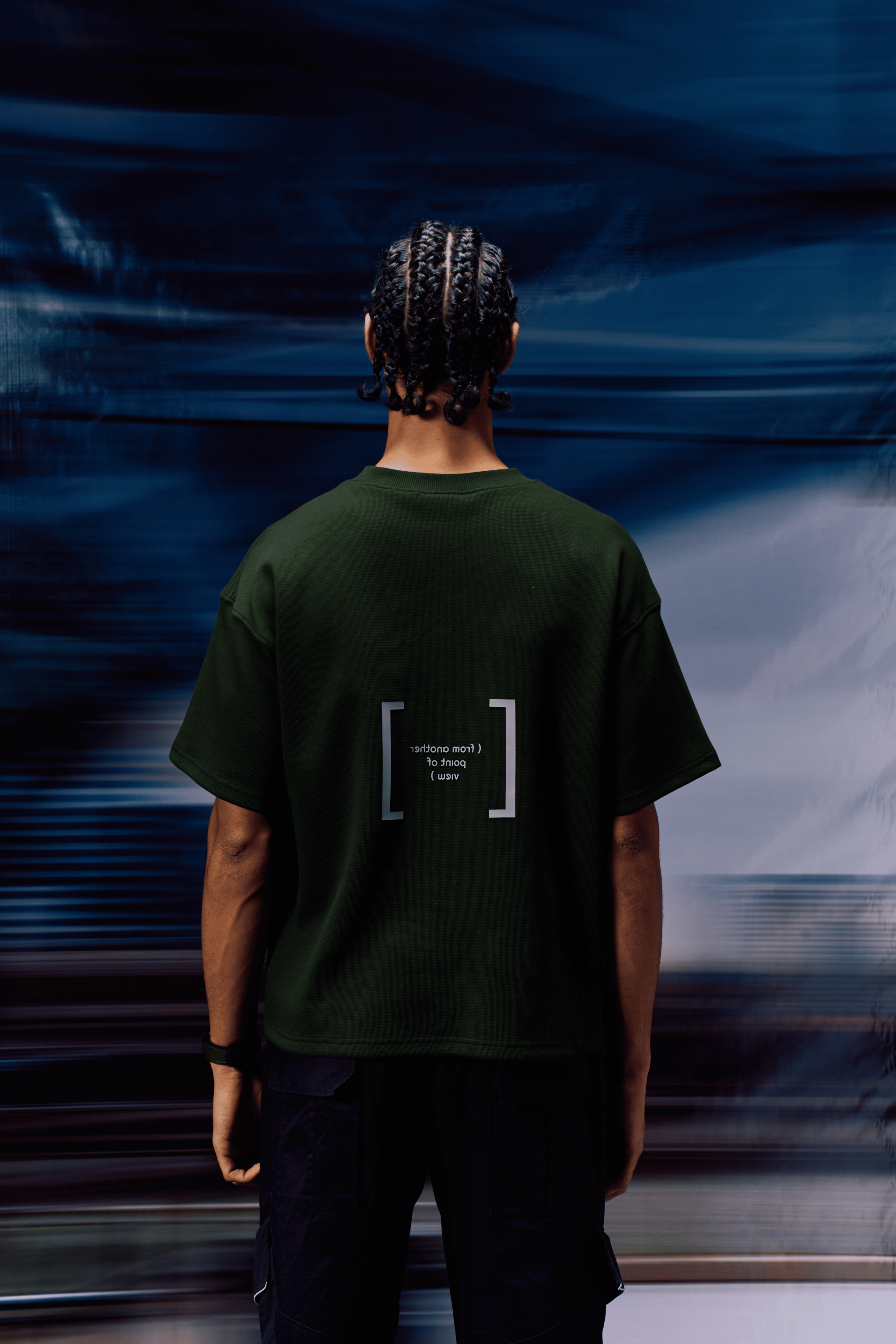 GREEN POV T-SHIRT