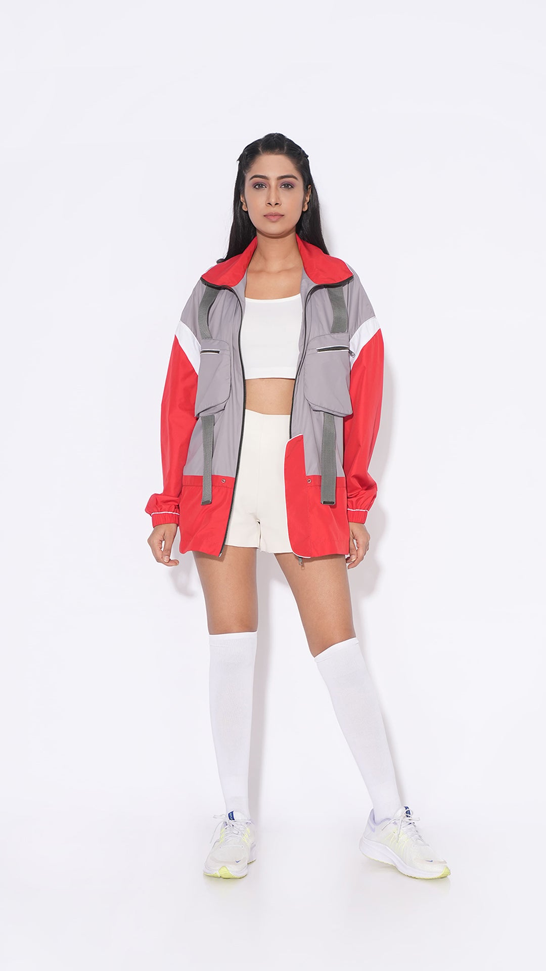 WHITEFIRE UNISEX COLOR BLOCKED JACKET