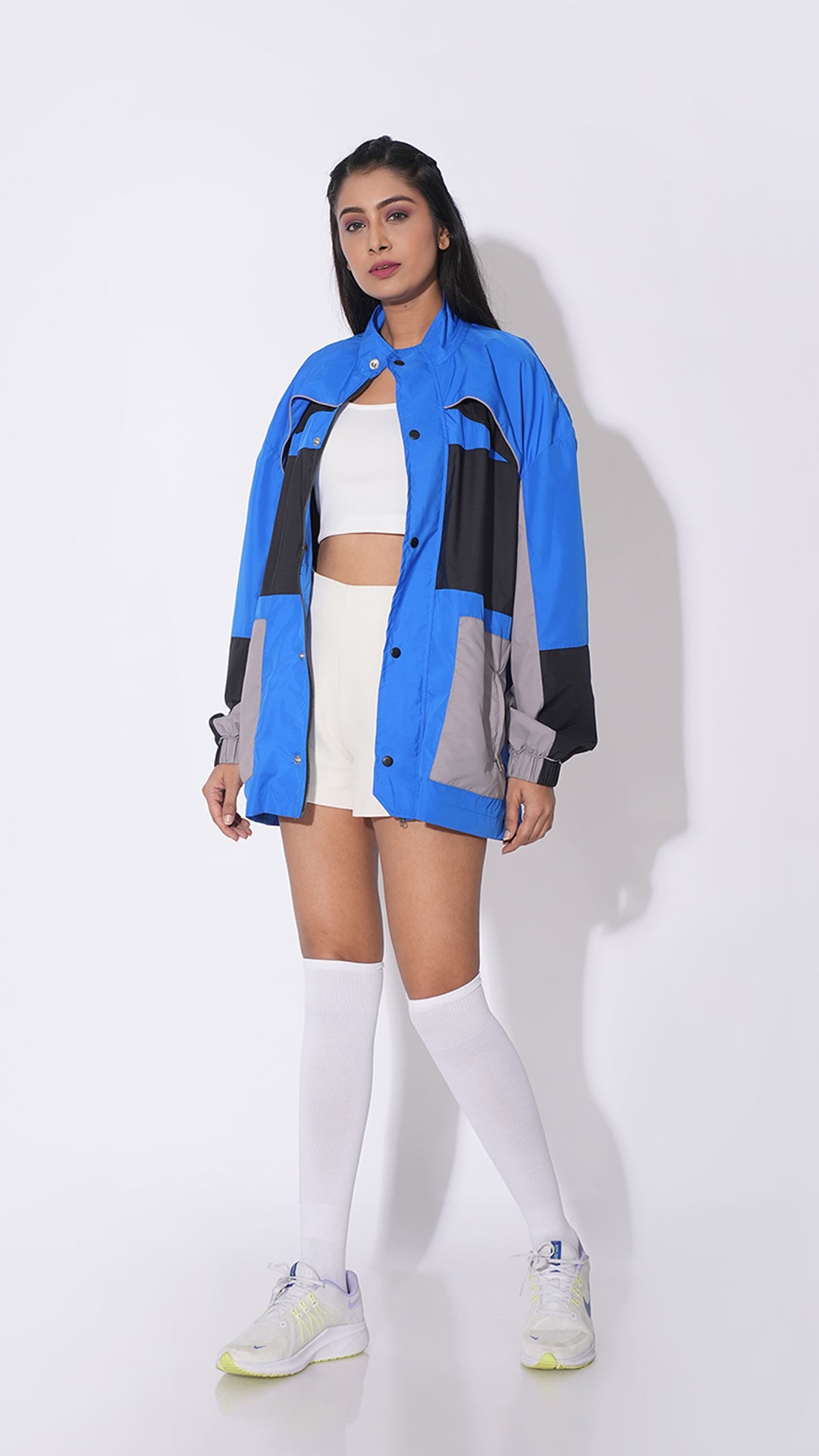 OCEANIC COLOR BLOCKED JACKET