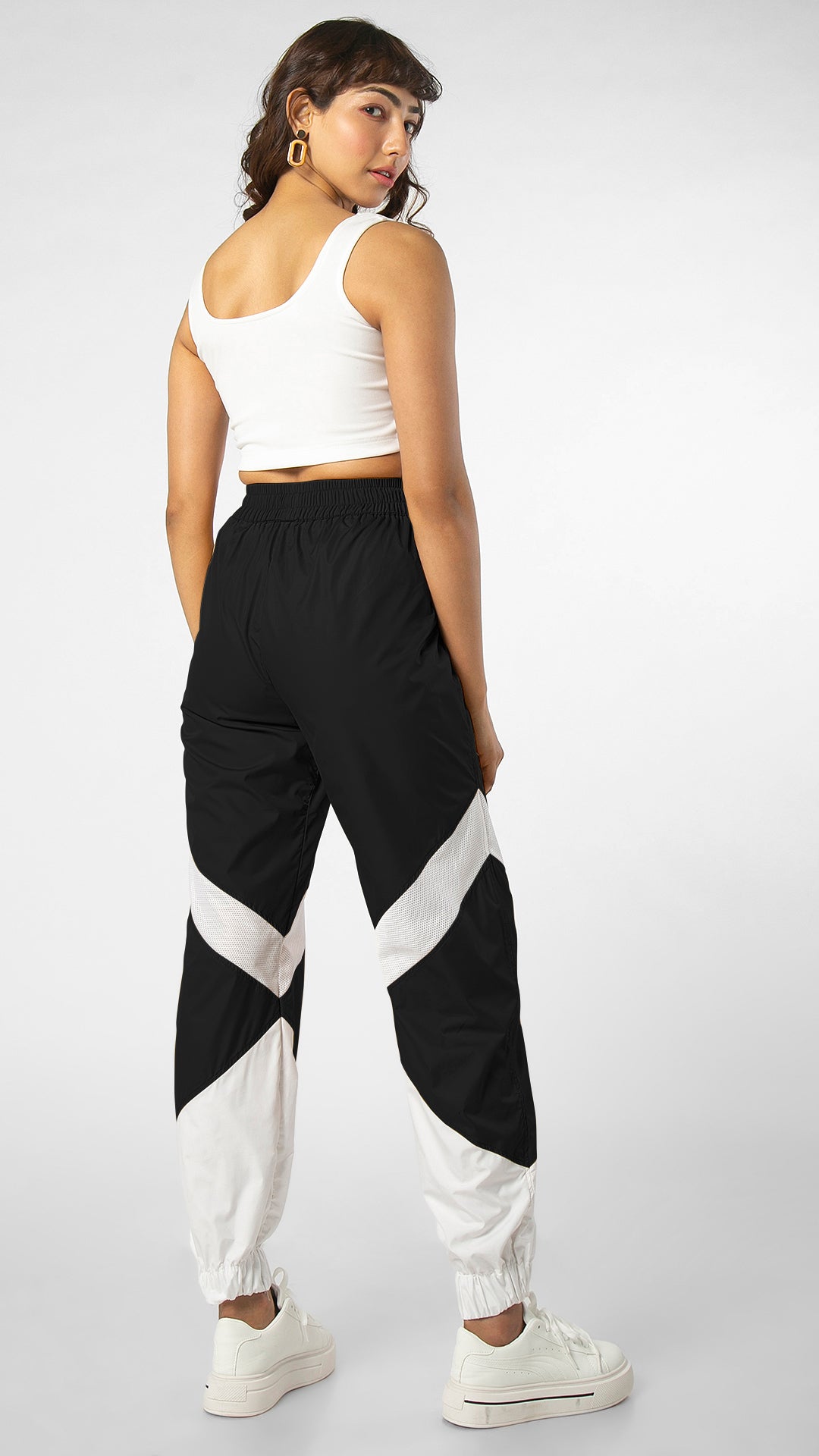 SNAZZY BLACK STREET JOGGERS