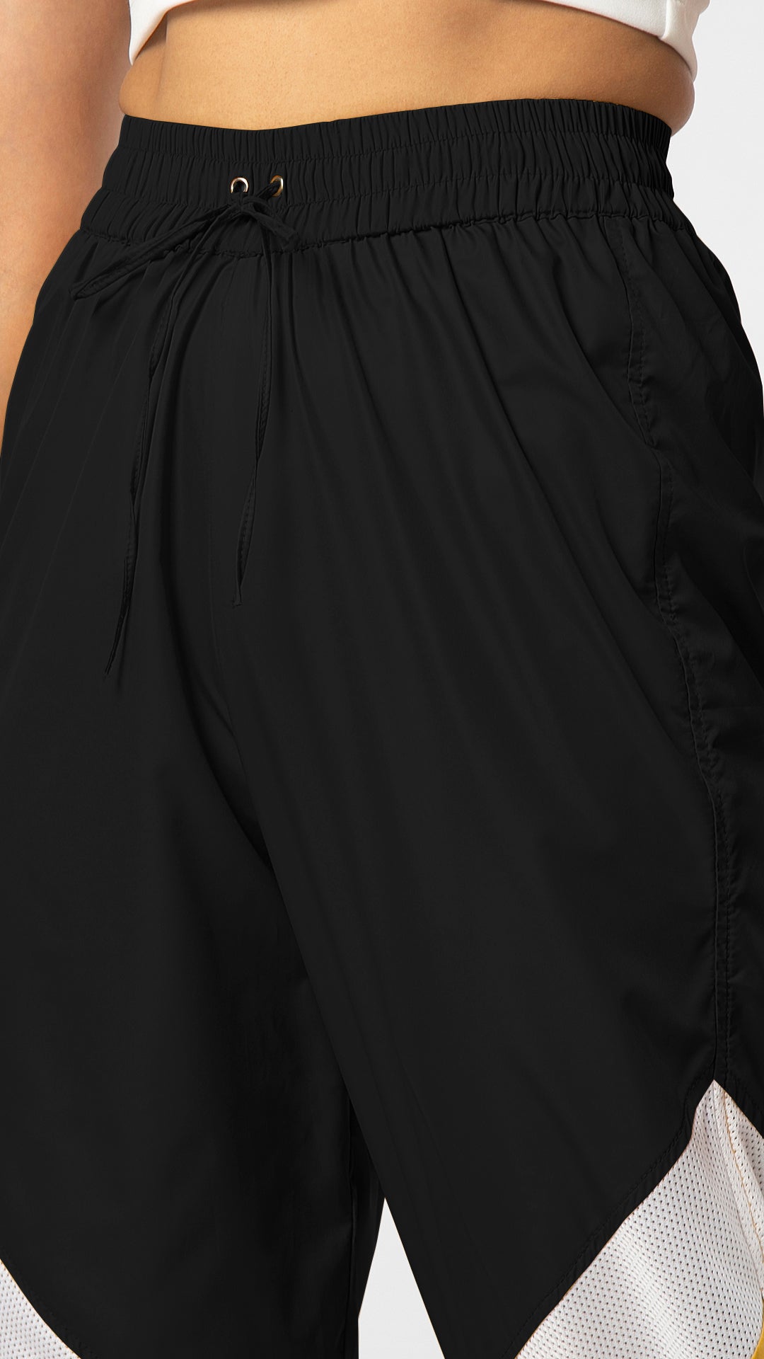SNAZZY BLACK STREET JOGGERS