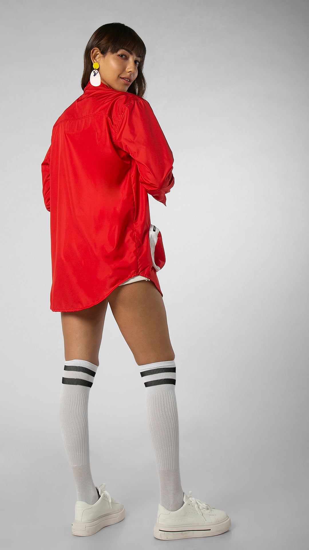 CARGO UTILITY JACKET DRESS
