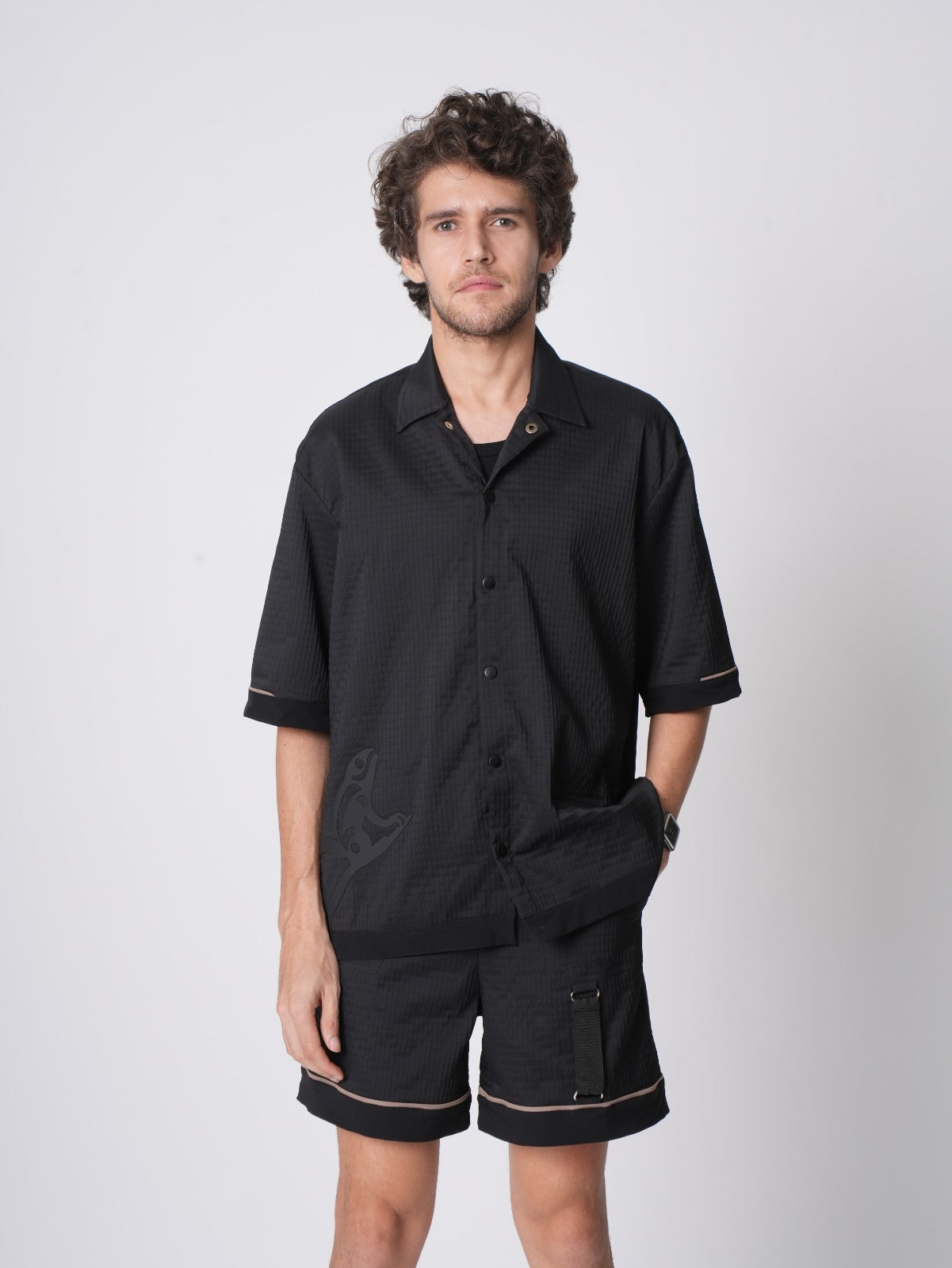 BLACK RECON SHIRT | RESPAWN