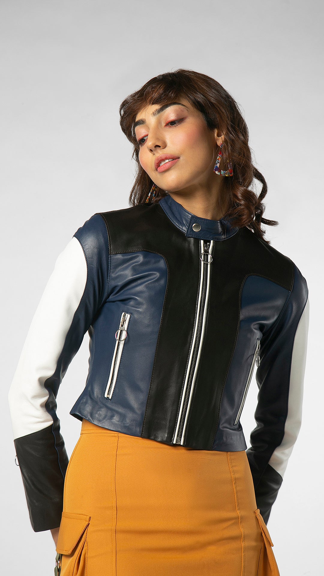 LEATHER MOTO JACKET