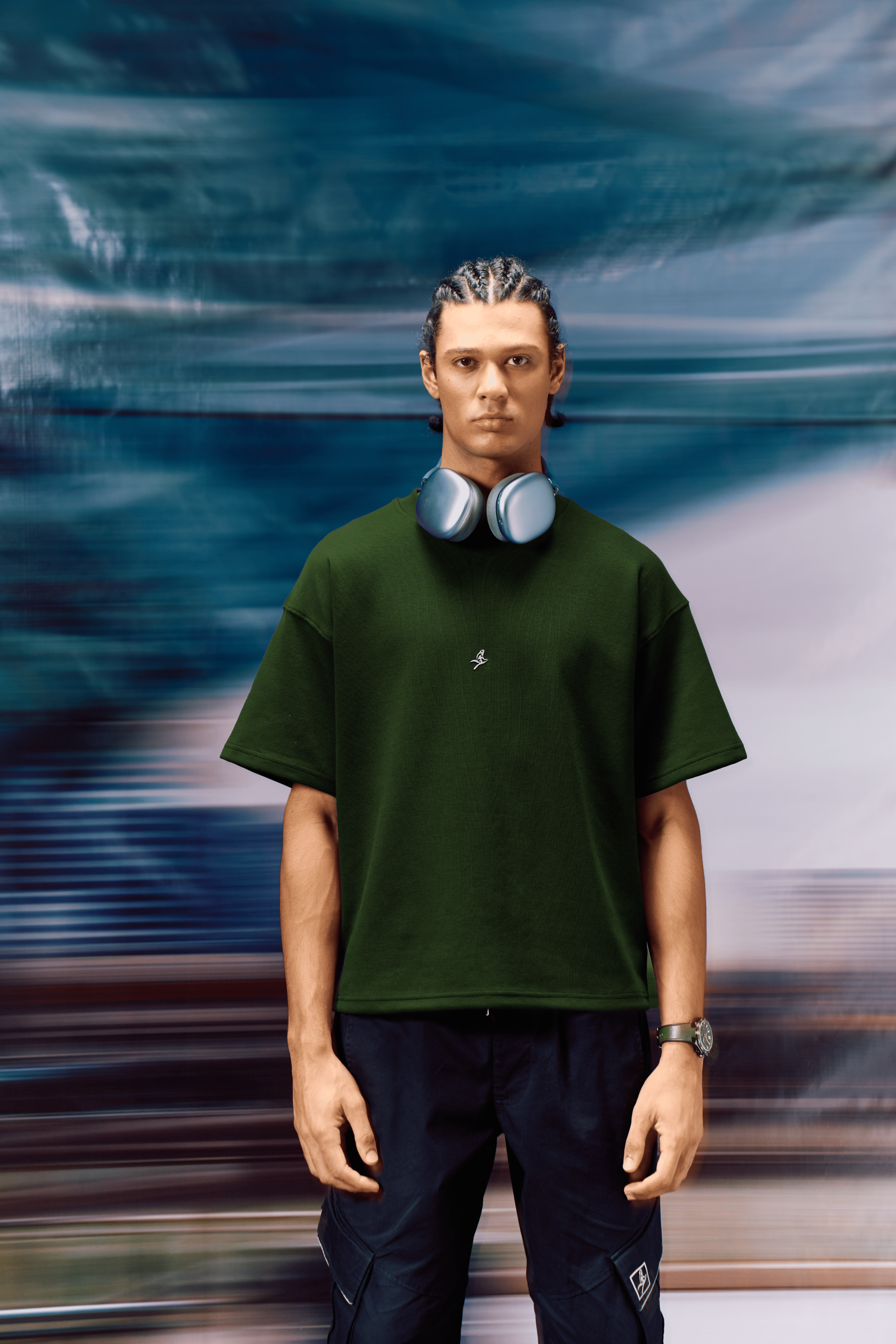 GREEN POV T-SHIRT