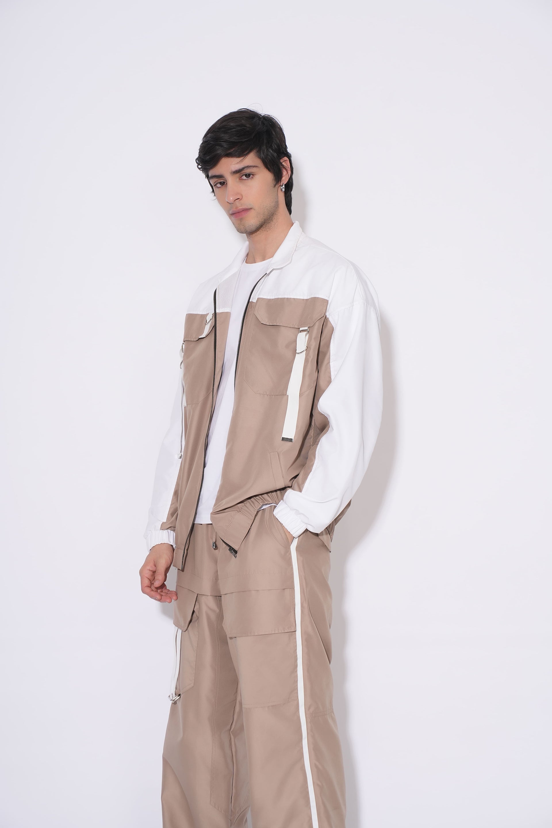 SANDSTORM COLOR BLOCKED JACKET