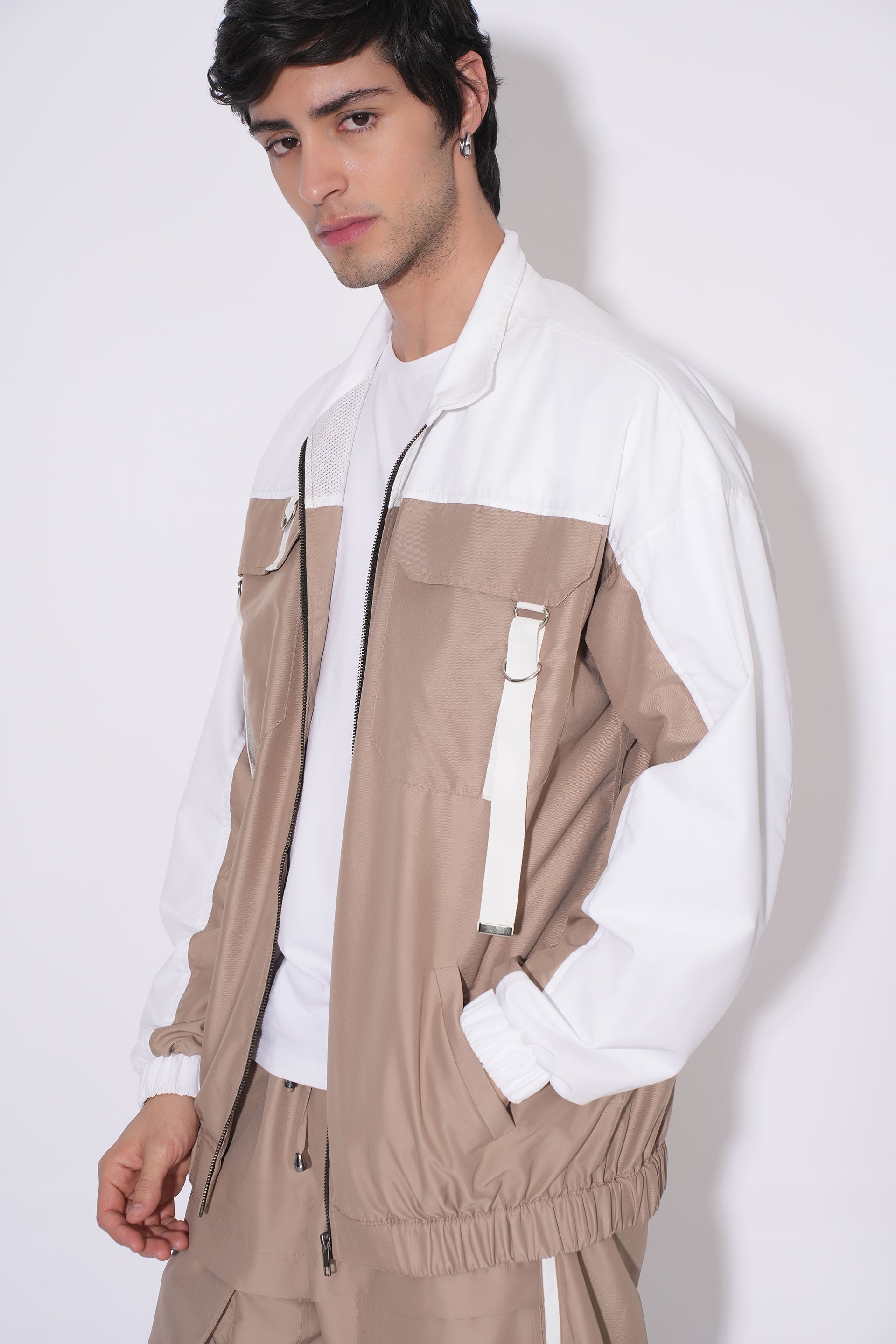 SANDSTORM COLOR BLOCKED JACKET