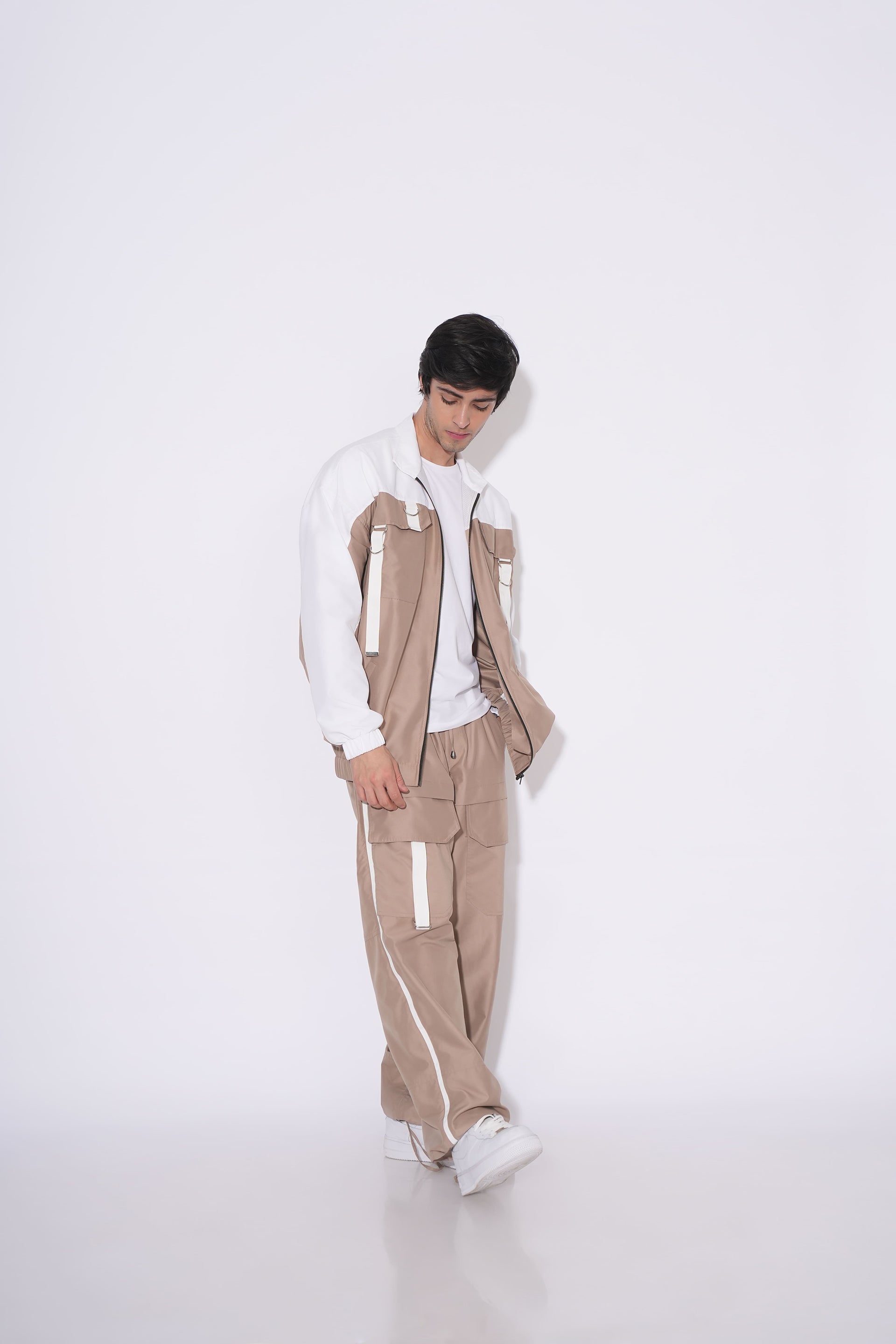 SANDSTORM COLOR BLOCKED JACKET