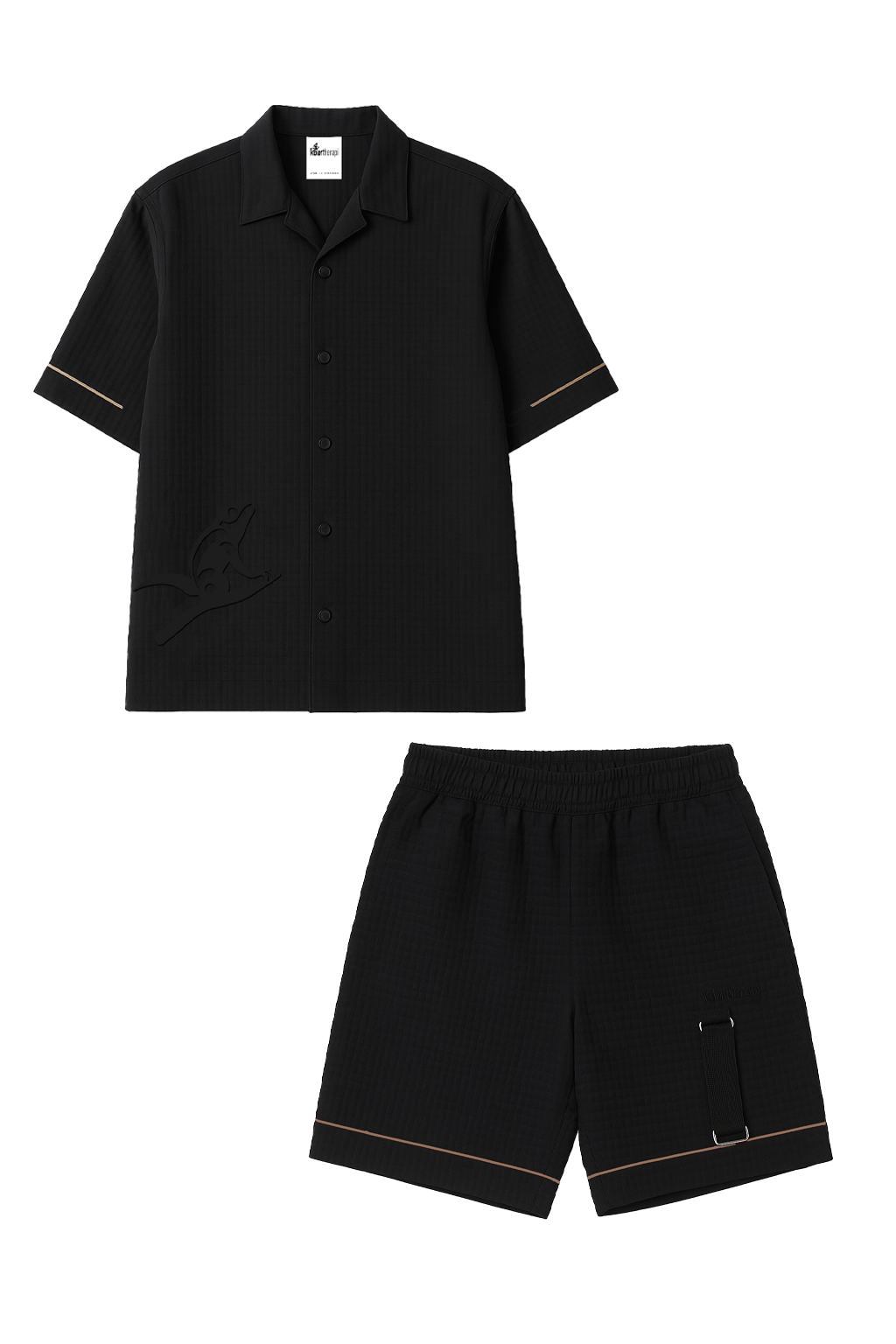BLACK RECON CO-ORD SET | RESPAWN
