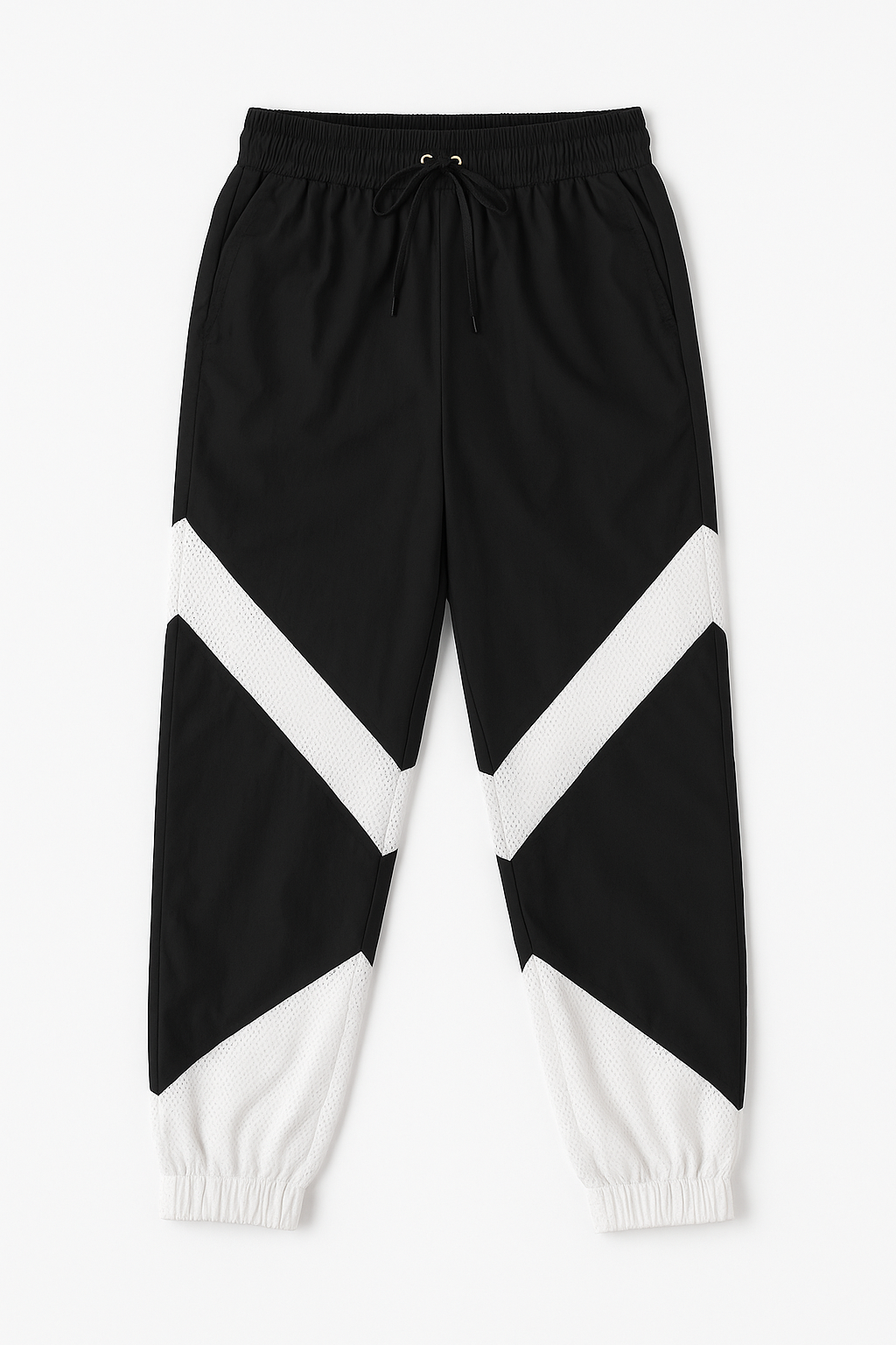 SNAZZY BLACK STREET JOGGERS